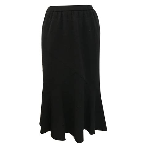 dior black meshed skirt|christian dior skirts for women.